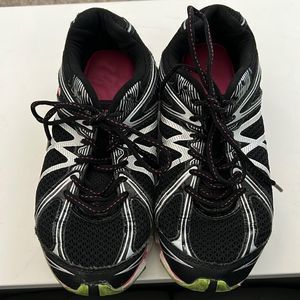 Black & Pink FILA Athletic Shoes